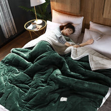 Load image into Gallery viewer, Claroom Super Warm Blanket Luxury Thick Blankets For Beds Fleece Blankets and Throws Winter Adult Bed Cover UX49#