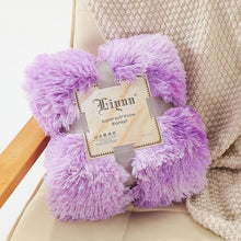 Load image into Gallery viewer, Shaggy Super Soft Coral Fleece Blanket Warm Cozy Bedding Blanket Fluffy Sofa Bedding Airplane Hotel Throw Sofa Blanket New