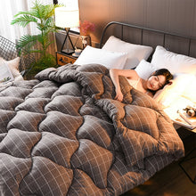 Load image into Gallery viewer, New Fashion 3d Luxury Goose Down Duvet Quilted Quilt King Queen Full Size Comforter Winter Thick Blanket
