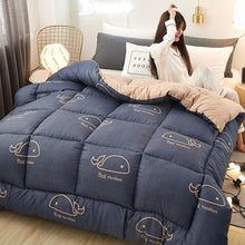 Load image into Gallery viewer, New Fashion 3d Luxury Goose Down Duvet Quilted Quilt King Queen Full Size Comforter Winter Thick Blanket
