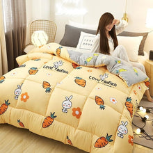 Load image into Gallery viewer, New Fashion 3d Luxury Goose Down Duvet Quilted Quilt King Queen Full Size Comforter Winter Thick Blanket
