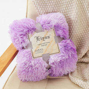 Shaggy Super Soft Coral Fleece Blanket Warm Cozy Bedding Blanket Fluffy Sofa Bedding Airplane Hotel Throw Sofa Blanket New